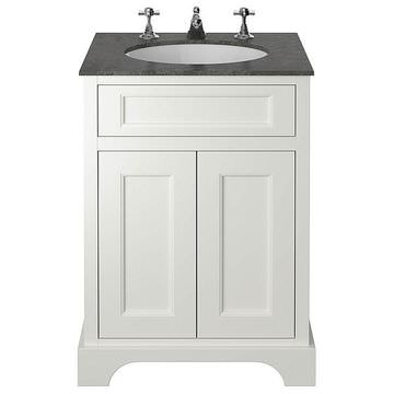 Heritage Wilton Floorstanding Traditional Chantilly Vanity Unit - Two Door