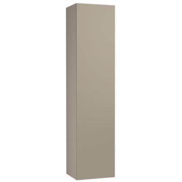 Villeroy And Boch Arto Wall Hung Sand Grey Matt Tall Cabinet 400 x 1700mm - Single Door