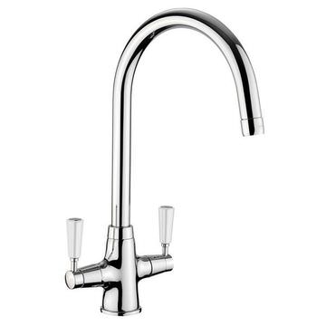 Rangemaster Aquaclassic 2 Dual Monobloc Lever Kitchen Sink Tap