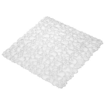 Croydex Bubbles Square Shower Mat - Clear