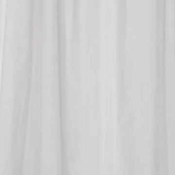 Croydex Plain PVC Bath Shower Curtain