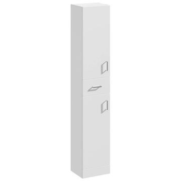 Nuie Mayford 350mm Wide Floor Standing White Tallboy Unit - PRC163