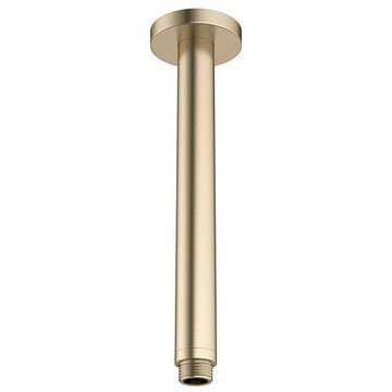 Crosswater MPRO Brushed Brass Shower Arm - Ceiling Mounted - 252mm High