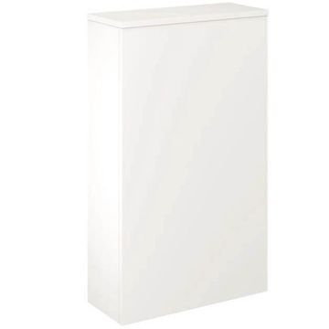 Crosswater Slimline Back-To-Wall Matt White Toilet Unit 545 x 920mm - Removable Top