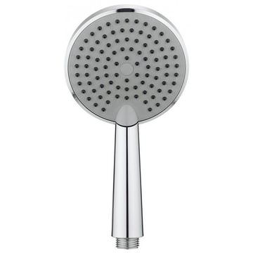 Crosswater Ethos Round Shower Handset - Push Button Control Chrome