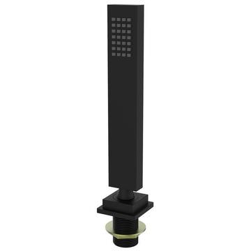 Saneux Tooga Pullout Matt Black Pencil Shower Handset - 35 x 210mm