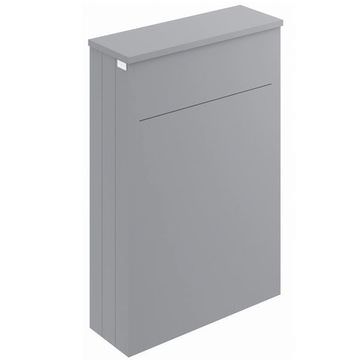 Bayswater Back-To-Wall Compact Plummett Grey Toilet Unit - 560 x 828mm