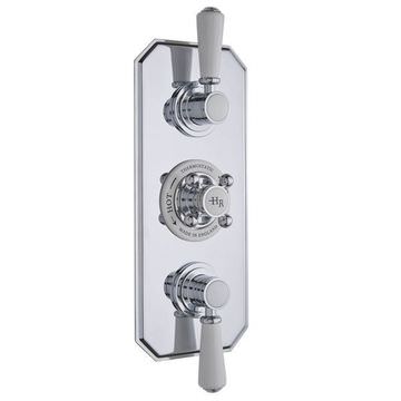 Hudson Reed Topaz Recessed Traditional Rectangular Thermostatic Shower Valve