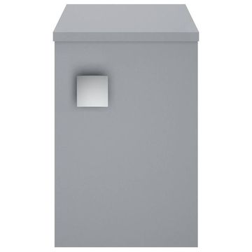 Hudson Reed Sarenna Wall Hung Dove Grey Bathroom Cupboard with Handle - 305 x 440mm