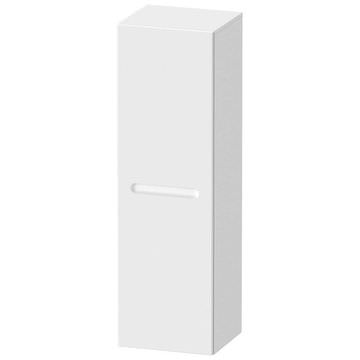 Duravit No.1 Wall Hung Matt White Semi-Tall Cabinet 400 x 1320mm - Single Door