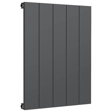 Reina Casina Horizontal Flat Panel Radiator 600mm High - Aluminium