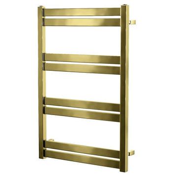 Aeon Cat Gold Polished Ladder Towel Rail 530mm Wide - Stainless Steel