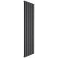 Reina Vicari Vertical Flat Bar Central Heating Aluminium Radiator small Image 4