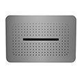 Jaquar Artize Rainjoy Rectangular Fixed Shower Head 480 x 330mm - Stainless Steel - Ceiling Mounted small Image 4