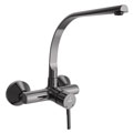 Jaquar Florentine Prime Wall Mounted Kitchen Sink Mixer Tap - Swivel Spout and Stick Handle small Image 4