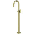 Jaquar Opal Prime Contemporary Floorstanding Bath Mixer Tap - Side Action Flat Handle small Image 4