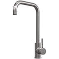 Nuie Top-Fix Vito Square Kitchen Sink Mixer Tap with U-Shaped Spout - Stick Handle small Image 4