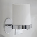 Smedbo DOT Wall Mounted Soap Dispenser with Holder and Backplate small Image 4