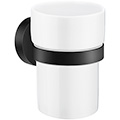 Smedbo Home Porcelain Tumbler with Holder small Image 4