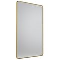Tavistock Verge Slim Rectangular Mirror - Aluminium Frame - 5mm Thick small Image 4