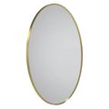 Tavistock Verge Oval Bathroom Mirror 500 x 700mm Aluminium Frame small Image 4
