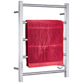 Smedbo Dry Compact Electric Towel Rail - 500 x 689mm - Stainless Steel small Image 4