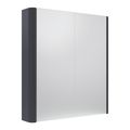 Tavistock Compass Wall Hung Mirror Cabinet 600 x 650mm - Two Door small Image 4
