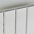 Kartell K-Rad Victoria Vertical Single Panel Radiator - Aluminium - 1775mm High small Image 4