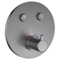 Flova Moonlight GoClick Concealed Round Shower Valve 2-Outlet - Short Lever Handle small Image 4