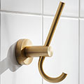 Miller Bond Wall Mounted Double Robe Hook small Image 4