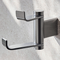Miller Miami Wall Mounted Swivel Double Robe Hook small Image 4