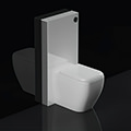 RAK Obelisk Tempered Glass Cistern Cabinet for Wall Hung Toilet Pan - 483 x 1003 small Image 4
