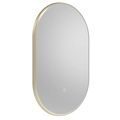 Tavistock Oxygen Oval Backlit Illuminated Mirror with Demister Pad - 500 x 800mm small Image 4