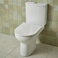 Tavistock Levant Close Coupled WC Pan and Cistern with Thermoset Soft Close Seat small Image 4