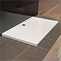 Merlyn Touchstone Slip Resistant Rectangular Shower Tray - ABS Acrylic-Capped Stone Resin - 50mm High small Image 4
