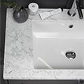 Miller Rectangular Undermount White Ceramic Basin - 490 x 320mm small Image 4