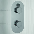 Bristan Molida Round Concealed 2 Outlet Thermostatic Dual Control Shower Set small Image 4