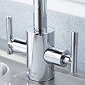 Bristan Artisan Contemporary Kitchen Mixer Tap with Easyfit Base - Stick Handles small Image 4