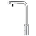 Grohe Minta SmartControl L-Shaped Pull-Out Kitchen Sink Mixer Tap with Swivel Spout small Image 4