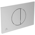 Ideal Standard Oleas M5 Rectangular Dual Flush Plate with Mechanical Push Buttons small Image 4