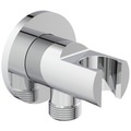 Ideal Standard Idealrain Chrome Wall Elbow with Shower Handset Bracket small Image 4