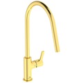 Ideal Standard Gusto Round Kitchen Mixer Tap with C-Shaped Swivel Spout - Lever Handle small Image 4