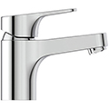 Ideal Standard Cerabase Chrome Mini Basin Mixer Tap with Click Waste - Flat Handle small Image 4