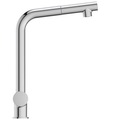 Ideal Standard Ceralook Pull-Out Chrome Kitchen Mixer Tap with L-Shaped Swivel Spout small Image 4