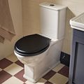 Tavistock Marston Fully Enclosed Closed Coupled Rimless WC Pan with Cistern - 376 x 680mm small Image 4