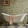 Tavistock Vitoria 1750 x 710mm White Double Ended Slipper Bath small Image 4