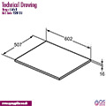 Ideal Standard I-Life B Worktop for Vessel Basin Installation