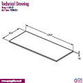 Ideal Standard I-Life B Worktop for Vessel Basin Installation
