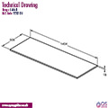 Ideal Standard I-Life B Worktop for Vessel Basin Installation