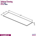 Ideal Standard I-Life B Worktop for Vessel Basin Installation